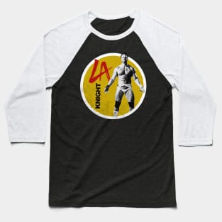 LA KNIGHT ON Yellow Baseball T-Shirt